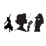 An image of an actress, singer, and photographer. You can be an actress who can sing and take good pictures.